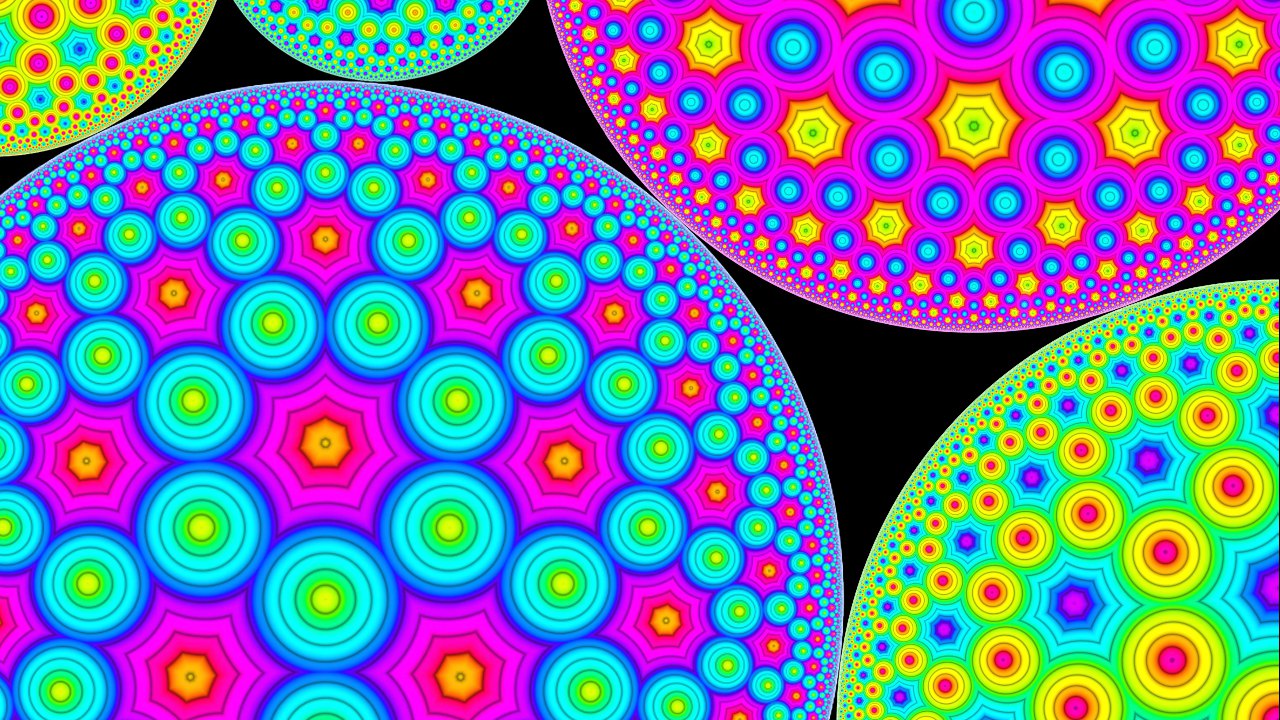 Hyperbolic Tiling {3,7}
